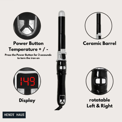 BeachCurl Pro™ | Automatic Hair Curling Wand